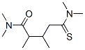 Pentanamide, 5-(dimethylamino)-N,N,2,3-tetramethyl-5-thioxo- CAS#: 70481-41-3