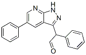 Phenyl(5-phenyl-1H-pyrazolo[3,4-b]pyridin-3-yl)acetaldehyde CAS#: 70540-88-4