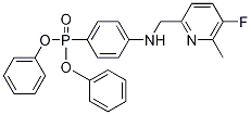 Phosphonic acid, P-[(5-fluoro-6-Methyl-2-pyridinyl)(phenylaMino)Methyl]-, diphenyl ester CAS#: 1132610-60-6