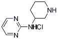 Piperidin-3-yl-pyriMidin-2-yl-aMine hydrochloride, 98+% C9H15ClN4, 分子量 214.70 CAS#: 1185312-44-0