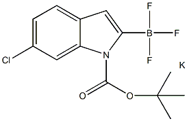 Potassium 1-Boc-6-chloroindole-2-trifluoroborate CAS#: 1073468-33-3