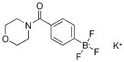 Potassium 4-(4-morpholinylcarbonyl)phenyltrifluoroborate CAS#: 1314957-11-3