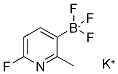Potassium 6-fluoro-2-methylpyridine-3-trifluoroborate CAS#: 1150654-88-8