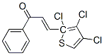 Propenone, 1-(2,3,4-trichloro-2-thienyl)-3-phenyl- CAS#: 71105-31-2