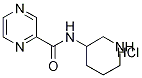 Pyrazine-2-carboxylic acid piperidin-3- ylaMide hydrochloride, 98+% C10H15ClN4O, 分子量 242.71 CAS#: 1185309-85-6