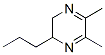 Pyrazine, 2,3-dihydro-5,6-dimethyl-2-propyl- (9CI) CAS#: 72671-98-8