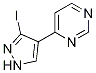 PyriMidine, 4-(3-iodo-1H-pyrazol-4-yl)- CAS#: 1111638-50-6