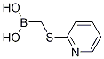 (Pyridin-2-ylthio)methylboronic acid CAS#: 1256346-00-5