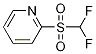 Pyridine, 2-[(difluoroMethyl)sulfonyl]- CAS#: 1219454-89-3