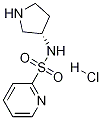 Pyridine-2-sulfonic acid (R)-pyrrolidin-3-ylaMide hydrochloride CAS#: 1353997-92-8