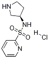 Pyridine-2-sulfonic acid (S)-pyrrolidin-3-ylaMide hydrochloride CAS#: 1354000-34-2