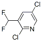 Pyridine, 2,5-dichloro-3-(difluoromethyl)- (9CI) CAS#: 71701-93-4