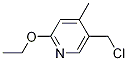 Pyridine, 5-(chloroMethyl)-2-ethoxy-4-Methyl- CAS#: 1355207-61-2