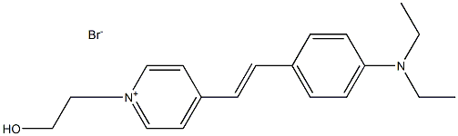 Pyridinium, 4-[2-[4-(diethylamino)phenyl]ethenyl]-1-(2-hydroxyethyl)-, bromide CAS#: 1315270-31-5