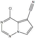 Pyrrolo[2,1-f][1,2,4]triazine-5-carbonitrile, 4-chloro- CAS#: 1263286-52-7