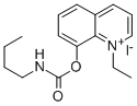 Quinolinium, 1-ethyl-8-hydroxy-, iodide, butylcarbamate CAS#: 71349-94-5