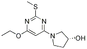 (R)-1-(6-Ethoxy-2-Methylsulfanyl-pyriMidin-4-yl)-pyrrolidin-3-ol CAS#: 1354019-51-4
