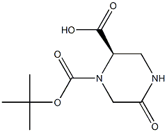 (R)-1-(tert-Butoxycarbonyl)-5-oxopiperazine-2-carboxylic acid CAS#: 1191885-45-6