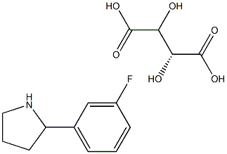 (R)-2-(3-Fluorophenyl)pyrrolidine L-Tartrate CAS#: 1391463-17-4