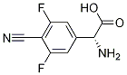 (R)-2-aMino-2-(4-cyano-3,5-difluorophenyl)acetic acid CAS#: 1213136-85-6