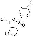 (R)-3-(4-Chloro-benzenesulfonyl)-pyrrolidine hydrochloride CAS#: 1353995-42-2