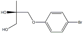 (R)-3-(4-bromophenoxy)-2-methylpropane-1,2-diol CAS#: 1318734-99-4