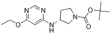 (R)-3-(6-Ethoxy-pyriMidin-4-ylaMino)-pyrrolidine-1-carboxylic acid tert-butyl ester CAS#: 1354020-91-9