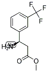 (R)-3-AMINO-3-(3-TRIFLUOROMETHYL-PHENYL)-PROPIONIC ACID METHYL ESTER CAS#: 1228569-28-5