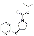 (R)-3-(Pyridin-2-ylsulfanyl)-pyrrolidine-1-carboxylic acid tert-butyl ester CAS#: 1217850-83-3