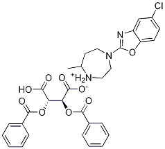 (R)-4-(5-chlorobenzo[d]oxazol-2-yl)-7-Methyl-1,4-diazepan-1-iuM (2S,3S)-2,3-bis(benzoyloxy)-3-carboxypropanoate CAS#: 1276666-14-8