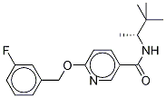 (R)-6-(3-Fluoro-benzyloxy)-N-(1,2,2-triMethyl-propyl)-nicotinaMide CAS#: 1276013-77-4