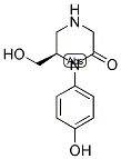 (R)-6-HYDROXYMETHYL-1-(4-HYDROXY-PHENYL)-PIPERAZIN-2-ONE CAS#: 1217608-77-9