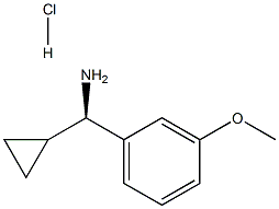 (R)-CYCLOPROPYL(3-METHOXYPHENYL)METHANAMINE HYDROCHLORIDE CAS#: 1391455-00-7