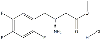 (R)-Methyl 3-aMino-4-(2,4,5-trifluorophenyl)butanoate hydrochloride CAS#: 1374985-05-3