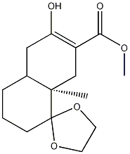 (R)-Methyl-6'-hydroxy-8a'-methyl-3',4',4a',5',8',8a'-hexahydro-2'H-spiro[1,3-dioxolane-2,1'-naphthalene]-7'-carboxylate CAS#: 1173666-68-6
