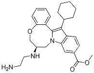(R)-Methyl 7-((2-aMinoethyl)aMino)-14-cyclohexyl-7,8-dihydro-6H-benzo[2,3][1,5]oxazocino[5,4-a]indole-11-carboxylate CAS#: 1267498-46-3