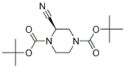 (R)-di-tert-butyl 2-cyanopiperazine-1,4-dicarboxylate CAS#: 1242267-78-2
