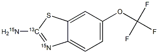 RILUZOLE-13C,15N2 CAS#: 1215552-03-6