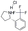 (S)-2-(2-(TRIFLUOROMETHYL)PHENYL)PYRROLIDINE HYDROCHLORIDE CAS#: 1391392-07-6