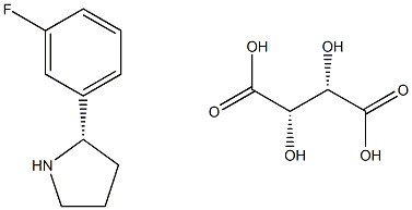 (S)-2-(3-Fluorophenyl)pyrrolidine D-Tartrate CAS#: 1355239-03-0