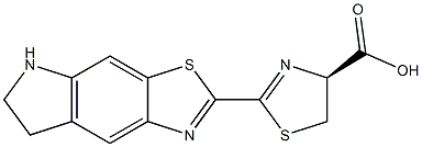 (S)-2-(6,7-DIHYDRO-5H-THIAZOLO[4,5-F]INDOL-2-YL)-4,5-DIHYDROTHIAZOLE-4-CARBOXYLIC ACID CAS#: 1247879-16-8