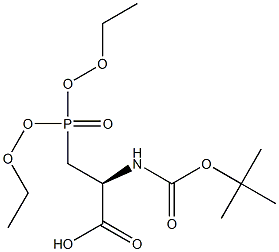 (S)-2-((tert-butoxycarbonyl)aMino)-3-(diethoxyphosphoryl)propanoic acid CAS#: 1159501-74-2