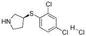 (S)-3-(2,4-Dichloro-phenylsulfanyl)-pyrrolidine hydrochloride CAS#: 1354000-39-7