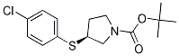 (S)-3-(4-Chloro-phenylsulfanyl)-pyrrolidine-1-carboxylic acid tert-butyl ester CAS#: 1289585-03-0