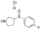 (S)-3-(4-Fluoro-benzenesulfinyl)-pyrrolidine hydrochloride CAS#: 1354025-28-7