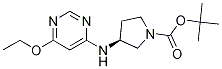 (S)-3-(6-Ethoxy-pyriMidin-4-ylaMino)-pyrrolidine-1-carboxylic acid tert-butyl ester CAS#: 1354018-05-5
