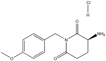 (S)-3-amino-1-(4-methoxybenzyl)piperidine-2,6-dione hydrochloride CAS#: 1175743-49-3