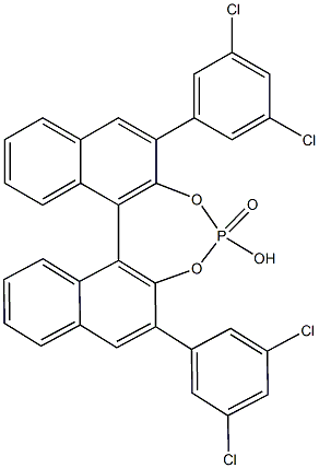 (S)-3,3'-Bis(3,5-dichlorophenyl)-1,1'-binapthyl-2,2'-diyl hydrogenphosphate CAS#: 1374030-20-2