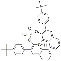 S-3,3'-Bis(4-(1,1-diMethylethyl)phenyl)-1,1'-binaphthyl-2,2'-diyl hydrogenphosphate CAS#: 1217901-32-0