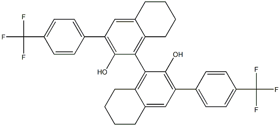 S-3,3'-bis[4-(trifluoroMethyl)phenyl]-5,5',6,6',7,7',8,8'-octahydro-[1,1'-Binaphthalene]-2,2'-diol CAS#: 1228600-98-3